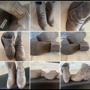 Not Rated Size 7- Dark Brown- Booties
